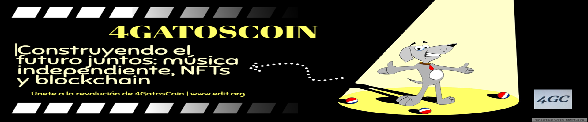 Banner de 4GatosCoin